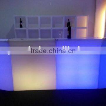 Modern 16 Colors Changing Party Used Nightclub Furniture Bar Counter Design With a Ice Bucket photo-4