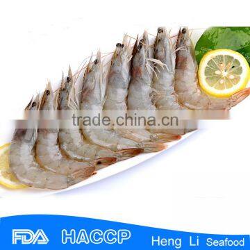 HL002 shrimp exporters seafood white vannamei shrimp hoso raw on sale