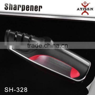 NEW Diamond rod/tungsten steel/ceramic diamond kitchen knife sharpener