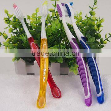 Soft Big Rubber Handle Toothbrush Non-slip Handle Toothbrush Teeth Care photo-3