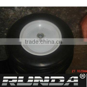 wheelbarrow tires flat free PU foamed wheel 3.50-8