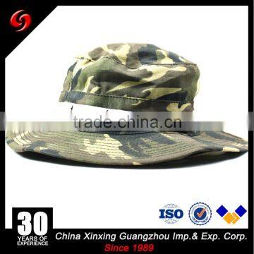 Camo Military boonie hat/custom bucket hat with string/embroidery bucket boonie custom hat