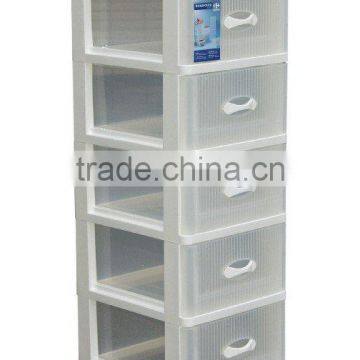 5 Drawer Stackable Cabinet