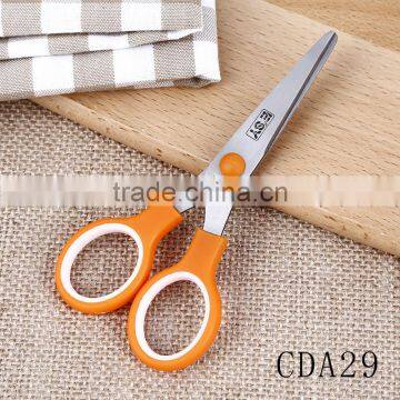 Factory High Quality Colorful Soft Handle Stainless Steel Blade Students Scissors photo-6