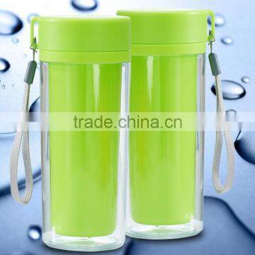 oem cheap 300ml portable advertisement plastic space drinking water bottle cup as seen on tv