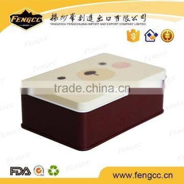 Special Suquare Flat Chinese Custom Tin Box photo-2