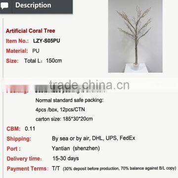 Factory Direct Christmas Centerpiece Unique Wedding Favors White Dry Tree for Showcase Decoration photo-2