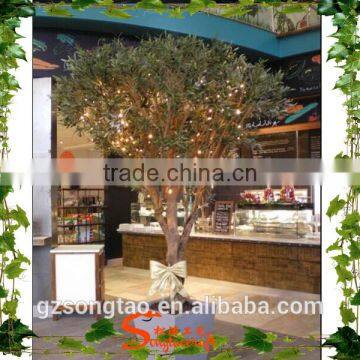 Hot Selling Artificial Plant Artificial Olive Banyan Tree Bonsai photo-2
