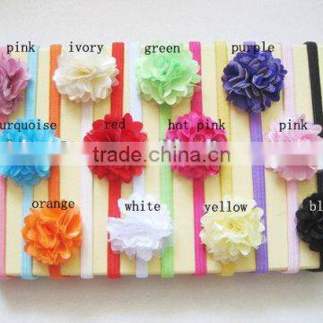 Lovely top baby flower headband for hair accessories