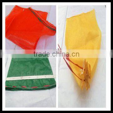 High Quality pp pe Drawstring Small Net Mesh Bags Manufacture photo-2