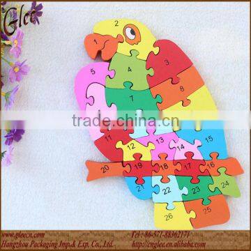 Animal Series Alphabet Wood / EVA Educational Puzzle photo-3