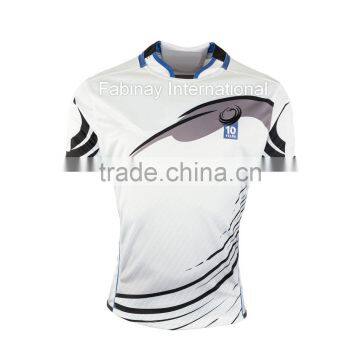 Mens rugby player's jersey