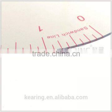 Kearing Flexible Plastic Metric Garment Curve Ruler Vary Form Curves 12cm ( Sandwich Line ) # 6112 photo-6