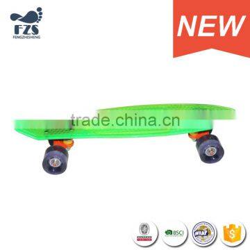 HSJ59 Banana Board 22 Inch Plastic Board Fish Complete Skateboard photo-3