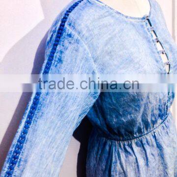 LADIES KAFTAN WOMEN BEACHWEAR LOUNGEWEAR LACE BEAUTIFUL photo-3