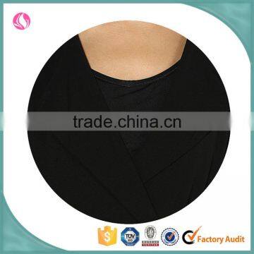 Custom Wholesale Elegant Woman Long Jacket Black Parka Women Winter Coats Latest Apparel photo-5