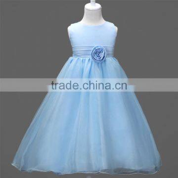 Flower Lace Kids Summer Party Dresses for Girls