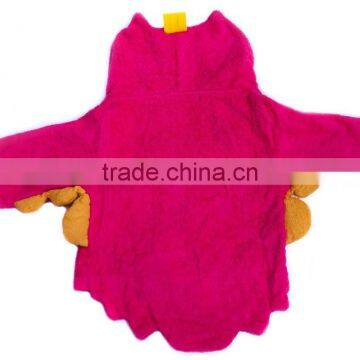 Owl Hooded Bathrobe and Towel,cheap Cotton Thick Bathrobe Baby photo-2