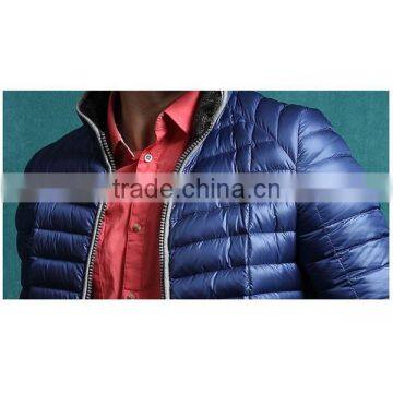 2015 China Factory Fashion Blue Downproof Outdoor Duck Mens Down Jacket photo-6