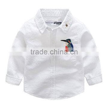 S33475W Boys Shirts Cotton Fashion Children Clothing High Quality School Uniform Shirt photo-2