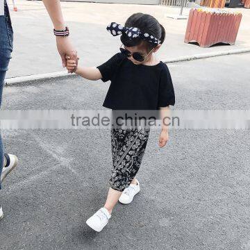 S17103A Hot Sale New 2017 Children Plain T Shirts photo-2