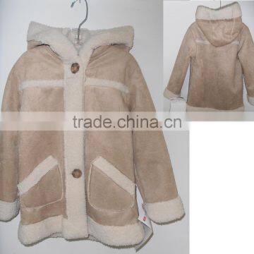 SUEDE BONDED JACKET