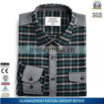 Latest Slim Fit Long Sleeve Plaid Shirts For Men Pictures Of Available Colors photo-6
