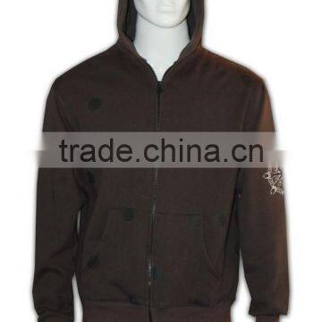 High Quality Slim Fit Zip up Ribbed Cheap Custom Logo Half Zip Hoodie photo-2