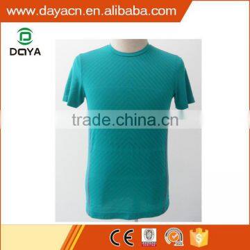 Men's Jacquard Sports Running T-shirt Seamless T-shirt photo-3