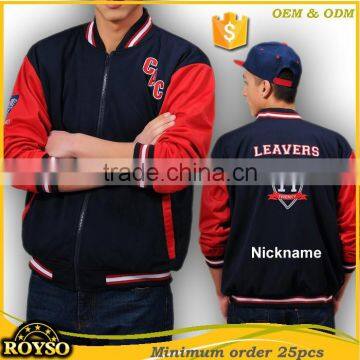 Customize Custom Made Fashion Mens Letterman Cheap High School American Varsity Unifroms Baseball Winter College Bomber Jackets
