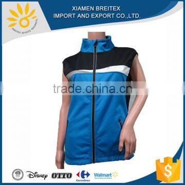 Fine Quality Custom wholesale mens softshell vests