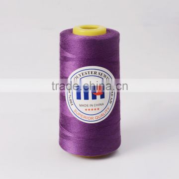 Chinese manufacturers of industrial 100% polyester sewing thread