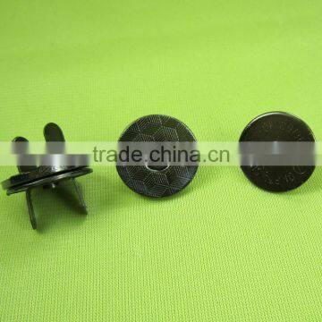 Magnetic Button Fasteners for Clothing Logo Laser Magnetic Fastener photo-2