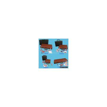 Sell Poker Chip Sets with Leather Cases