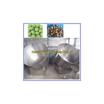 Small type Peanut coating machine,japanese bean flour coated peanut machine