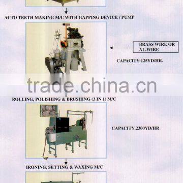 Metal Zipper Chain Making Machine
