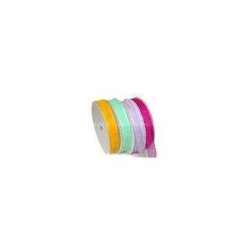 sheer ribbon,organza ribbon, wired edge ribbon