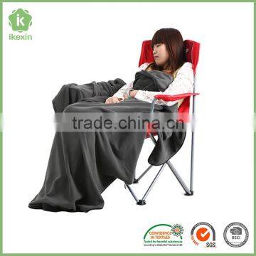 Polar Fleece Fabric Antimicrobial Towel Aviation Blanket