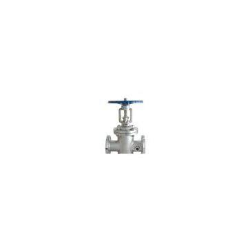 Stainless steel temperature-holder gate valve