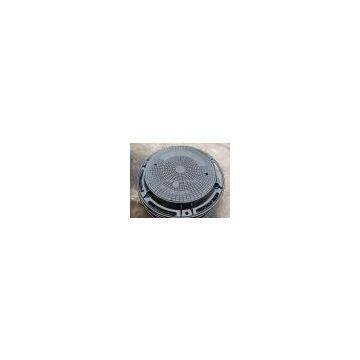 ductile iron anti-stealing manhole covers with fames