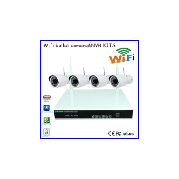 Tollar Home security Onvif WIFI H264 P2P 4x 720P IP Camera POE Camera CCTV Security 4ch home ip camera kit