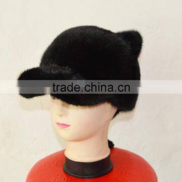 SJ930-06 Adorable Mexico Cheap Sale Promotion Fur Hat Mink