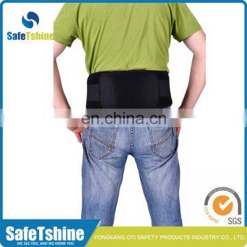 OEM service breathable cheap black support waist belt