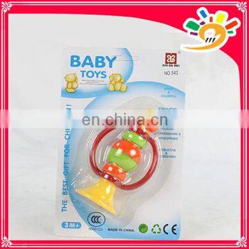 Baby toys high quality horn design rattle bell