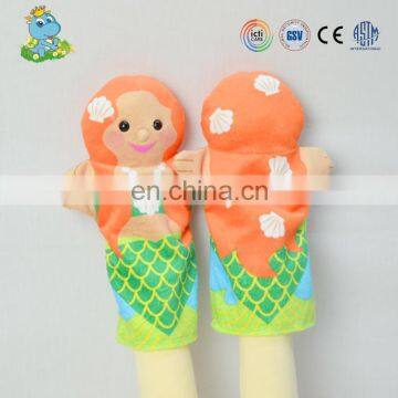 High quality custom plush dolls hand puppet for sale