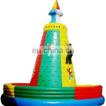 Cheap Giant Inflatable Climbing/inflatable rock climbing slide