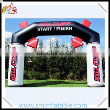 Portable inflatable arch, advertising entrance arch, race finish line for sport event