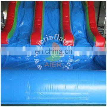 Aier Giant Hot Sale Blue Outdoor Inflatable Water Slide With Pool photo-6