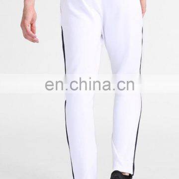 100% Polyester White Custom Tracksuit Buttoms for Men photo-4