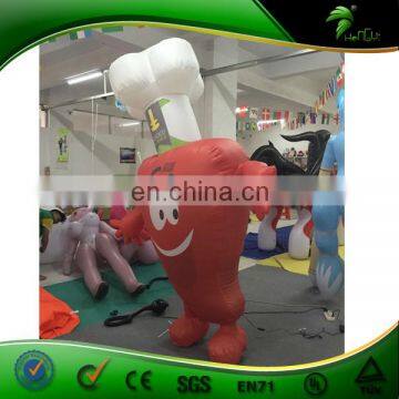 Walking Inflatable Dancer Man / Inflatable Red Pepper For Promotion Event / Custom Advertising Inflatable Costume photo-2